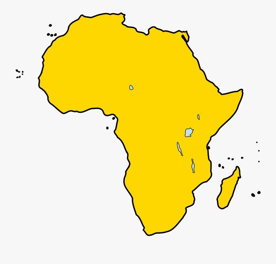 Africa Continent, Transparent Clipart