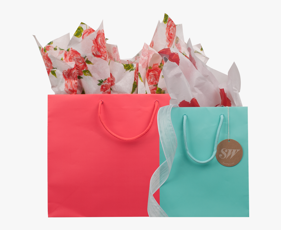 Transparent Gift Bags Png - Gift Shopping Bag Png, Transparent Clipart