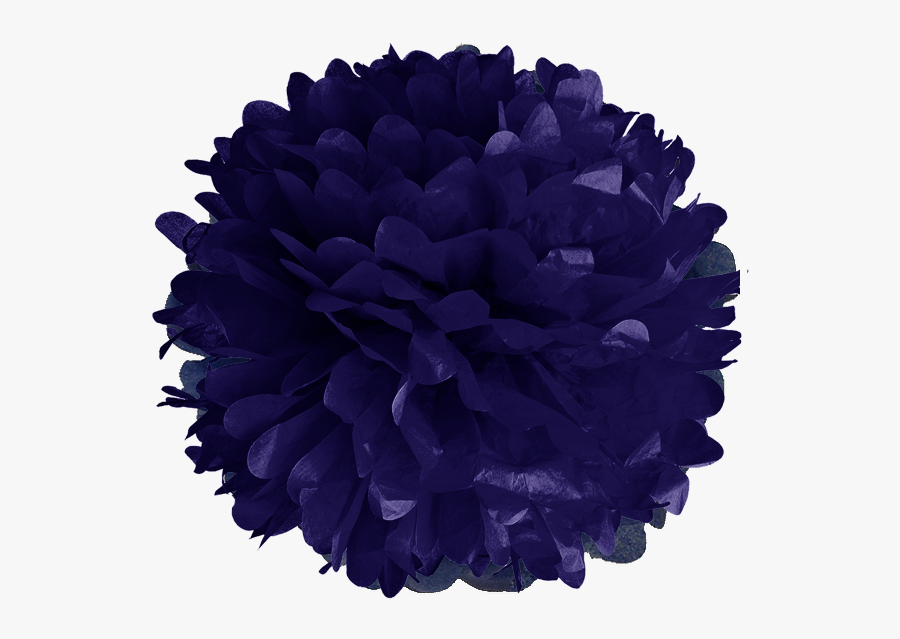 18 - Purple Tissue Flower Png, Transparent Clipart
