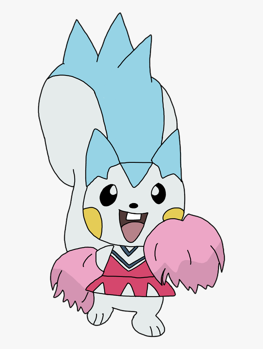 #pokemon #pachirisu #cute #kawaii #blue #white #pink - Cartoon, Transparent Clipart