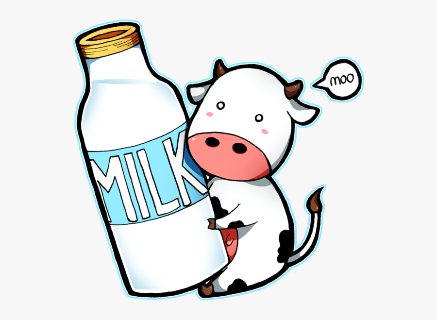 Drawing Cow Milk - Cow Milk Clipart, Transparent Clipart