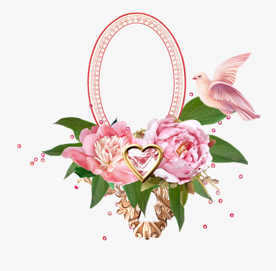 Forgetmenot Peonies Frames - Peony, Transparent Clipart