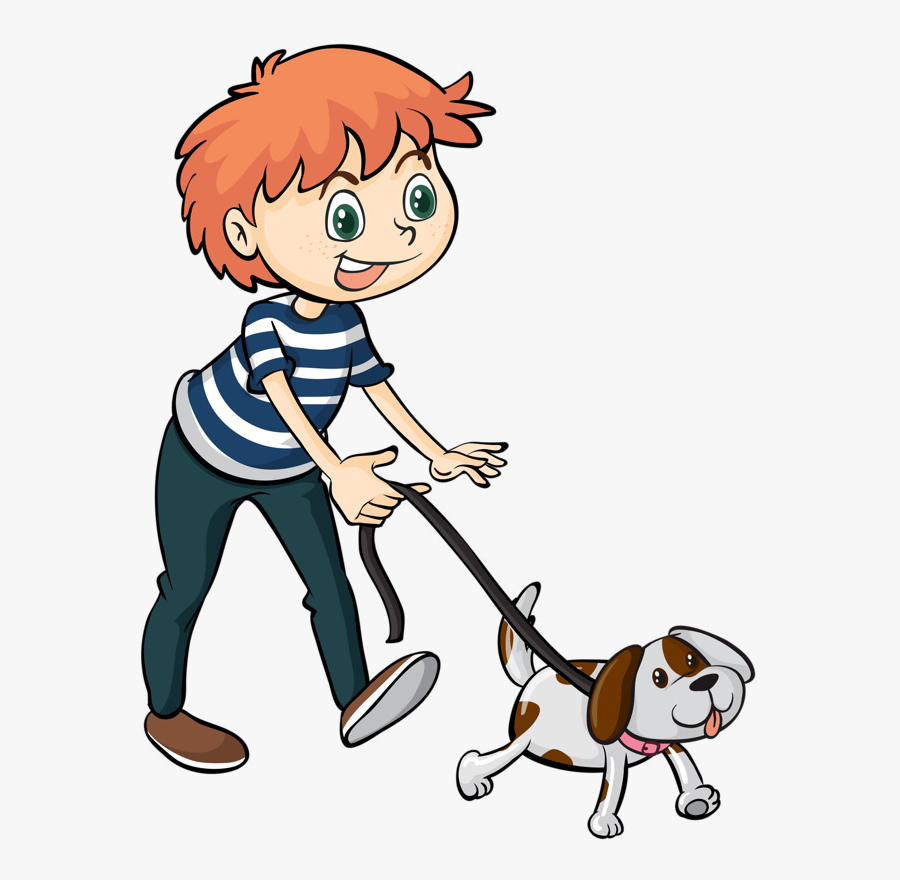 Dog Walking Boy Clipart For Free And Use Pictures In - Boy And Dog Walking Clipart, Transparent Clipart