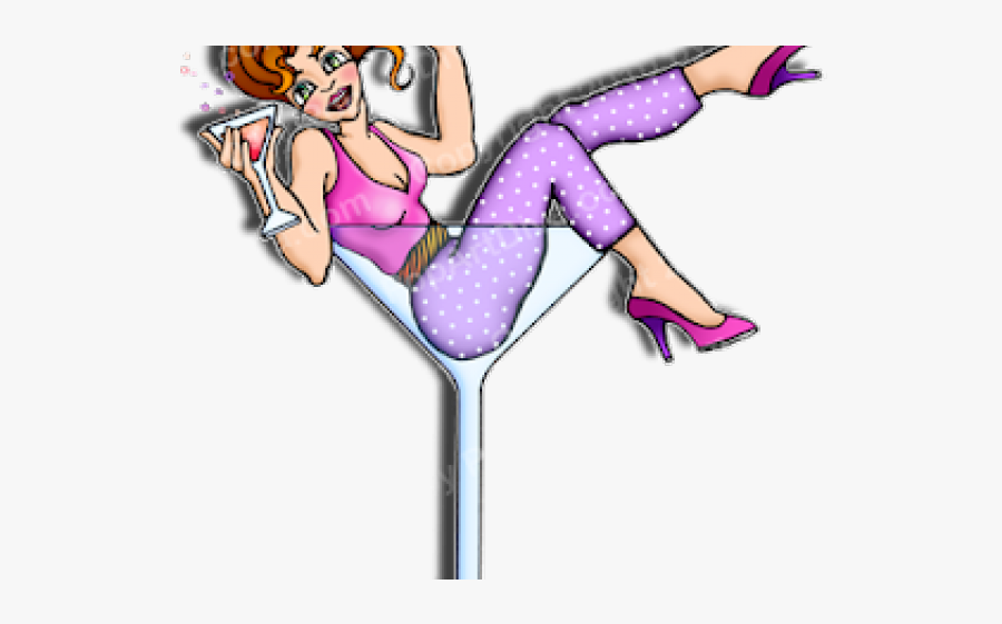 Girl In Martini Glass Clip Art , Free Transparent Clipart ClipartKey