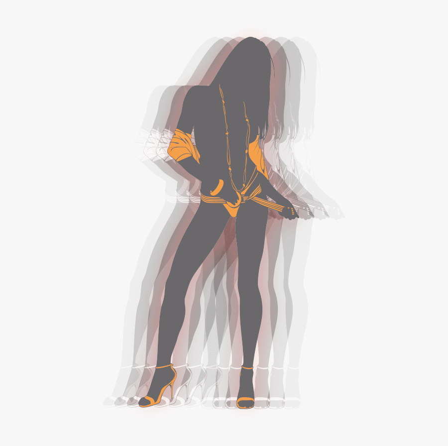 Transparent Pinup Png - Illustration, Transparent Clipart