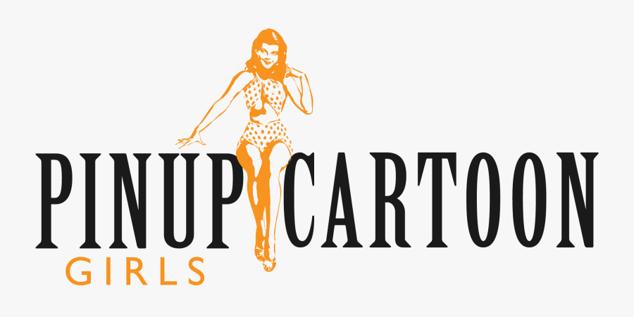 Pin Up And Cartoon Girls Art Vintage Modern Artworks - Illustration, Transparent Clipart