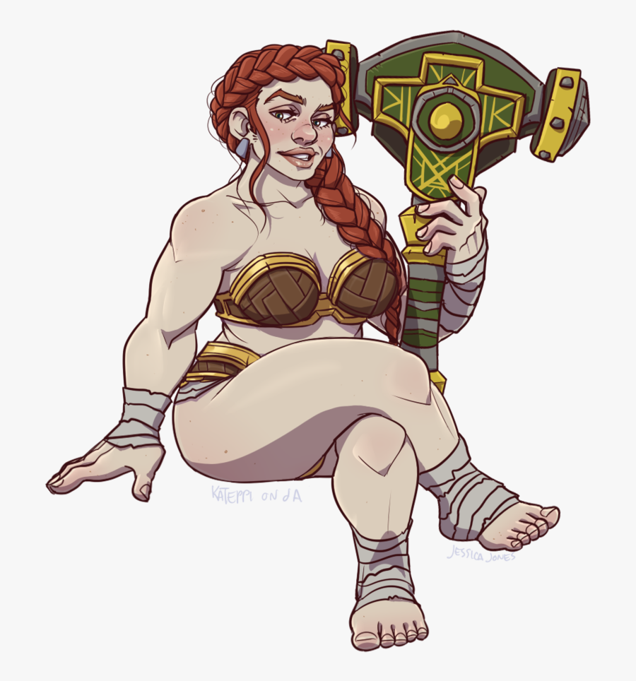 Dwarf Pin Up, Transparent Clipart