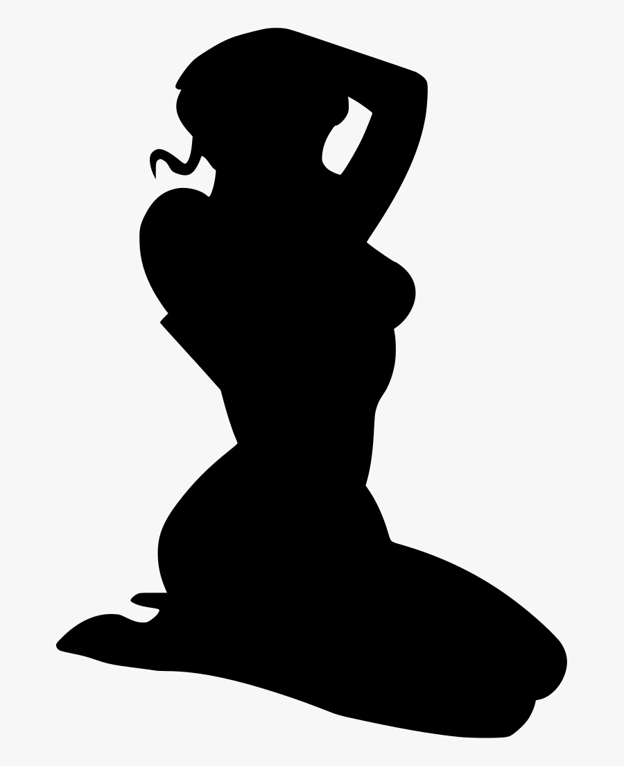 Black Pin Up Sticker, Transparent Clipart