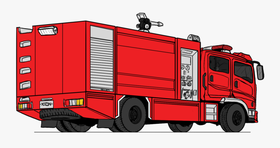 Fire Truck Icon - Fire Truck Thai, Transparent Clipart