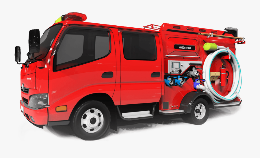 Transparent Fire Truck Ladder Clipart - モリタ ミラクル ライト, Transparent Clipart