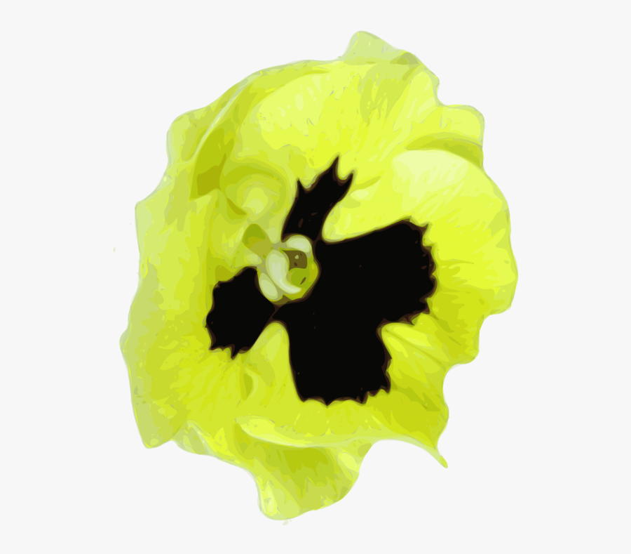 Plant,flower,petal - Pansy, Transparent Clipart