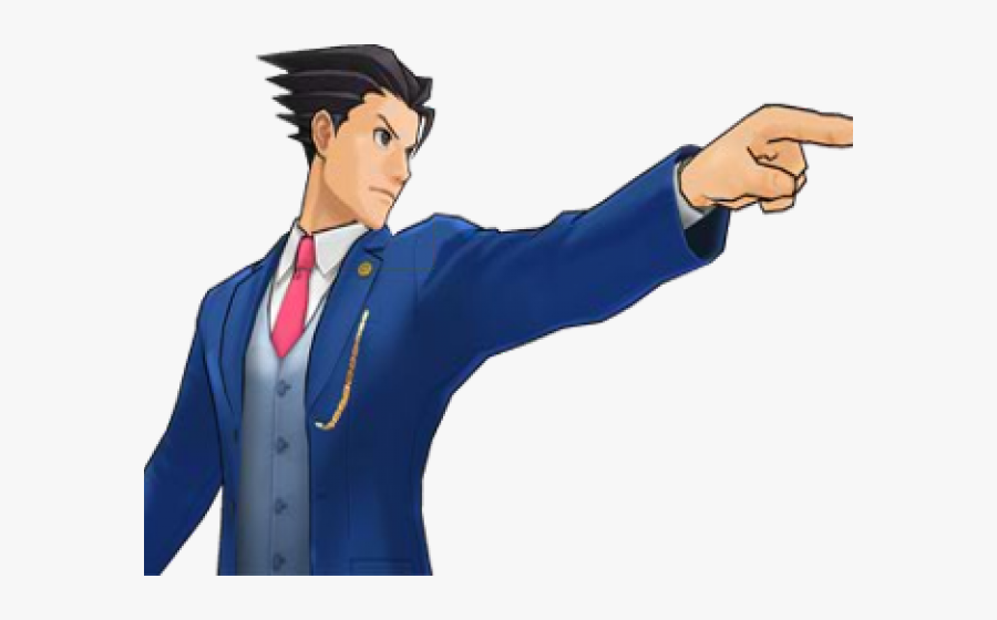 Transparent Phoenix Clipart - Phoenix Wright Png, Transparent Clipart