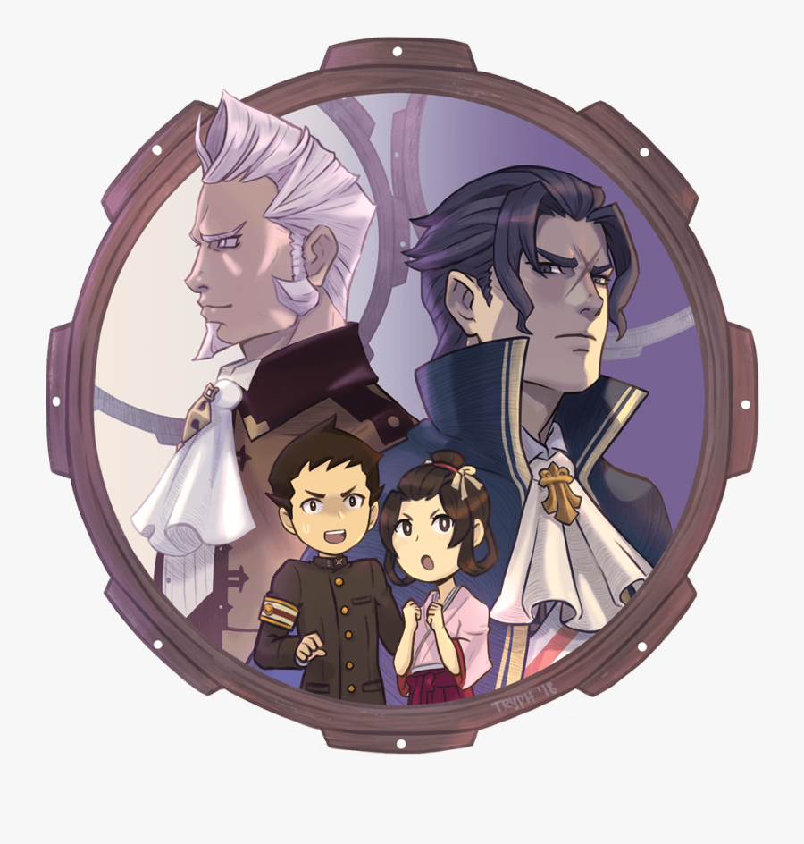 Ace Attorney Png Transparent Images - Great Ace Attorney Sherlock Holmes, Transparent Clipart