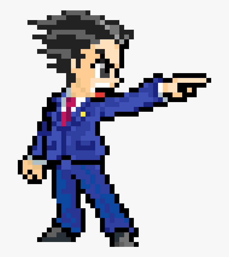 Phoenix Wright - Ace Attorney - Cartoon - Cartoon, Transparent Clipart