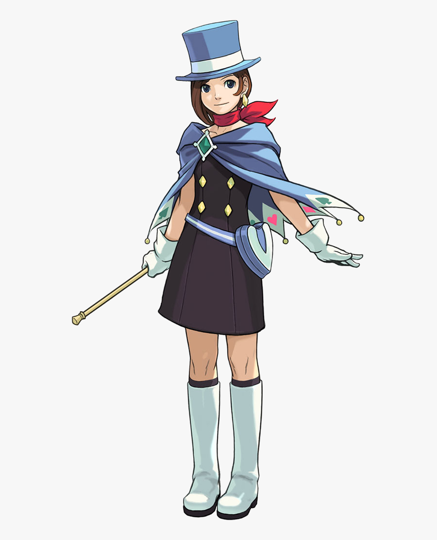Transparent Attorney Clipart - Ace Attorney Trucy Wright, Transparent Clipart