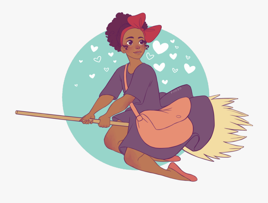 “kiki"s Pizza Delivery Service Redbubble Store // Commission - Cartoon, Transparent Clipart