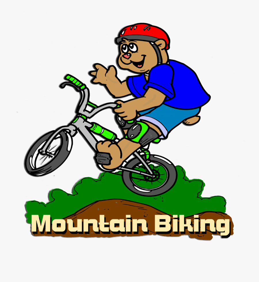 Mountain Biking Cartoon Picture Clipart - Mountain Bike Images Cartoon, Transparent Clipart