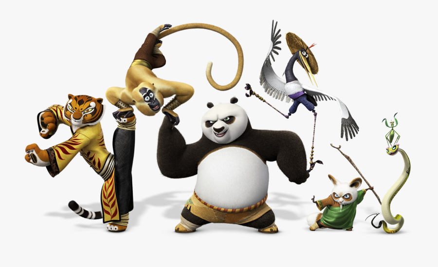 Clip Art Kungfu Panda Wallpaper - Kung Fu Panda Png, Transparent Clipart