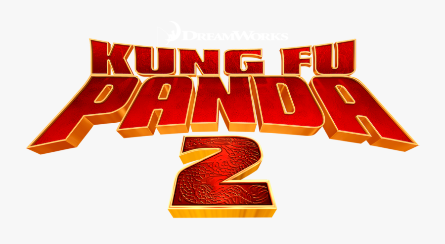 Kung Fu Panda 2 Title, Transparent Clipart