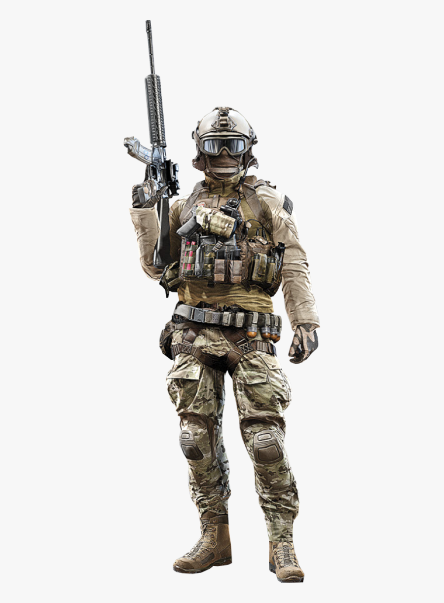 Battlefield 4 Us Assault Class, Transparent Clipart