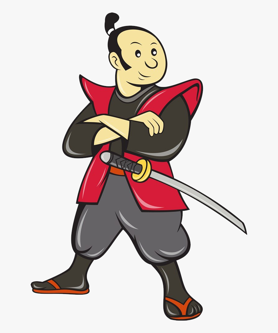 Samurai Royalty Free Men Yoroi Clip Art - Samurai Warriors Clip Art, Transparent Clipart