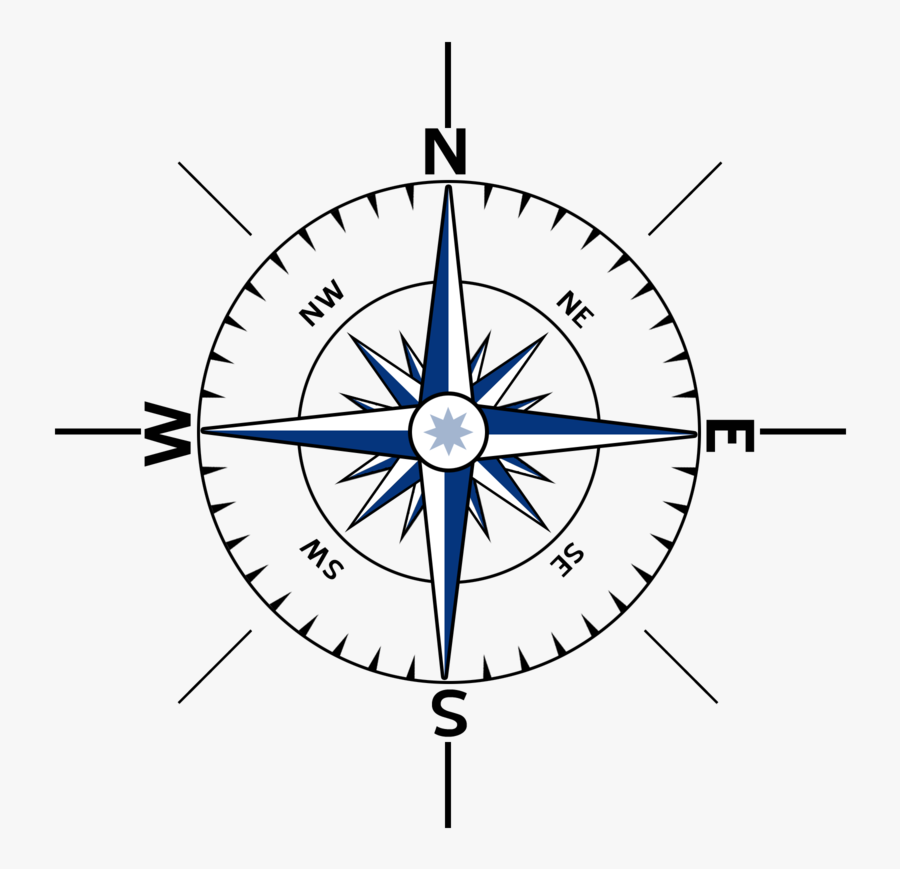 Nautical Compass Logo Png, Transparent Clipart