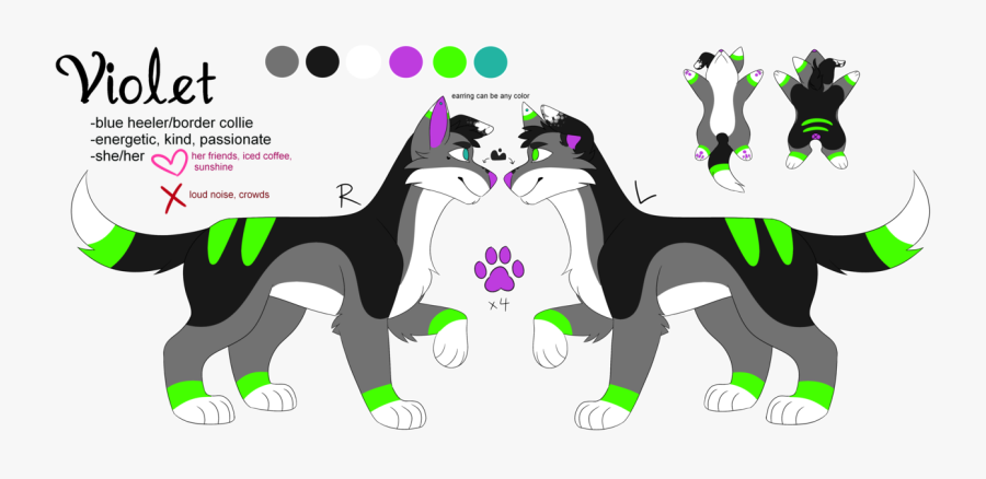Violet’s Updated Ref For 2018 - Cartoon, Transparent Clipart