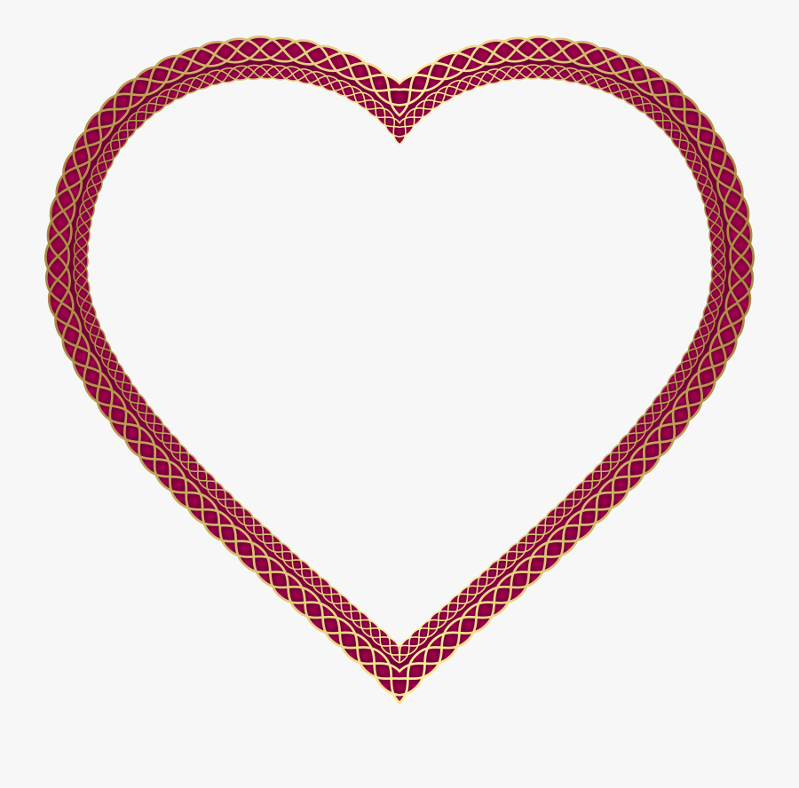 Clip Art Picture Of Heart Shape, Transparent Clipart