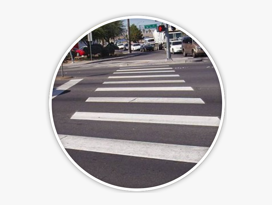 Transparent Crosswalk Clipart - Zebra Crossing, Transparent Clipart