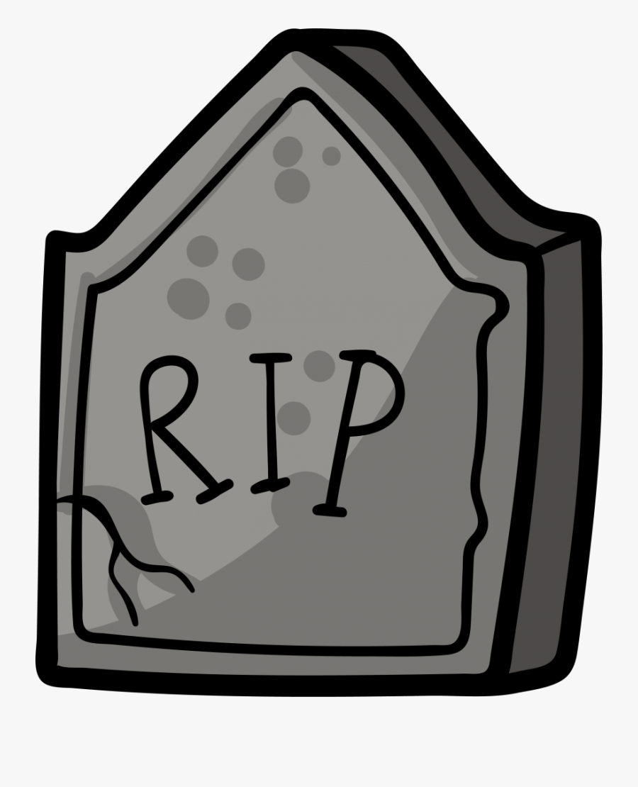 Cartoon Gravestone Png, Transparent Clipart