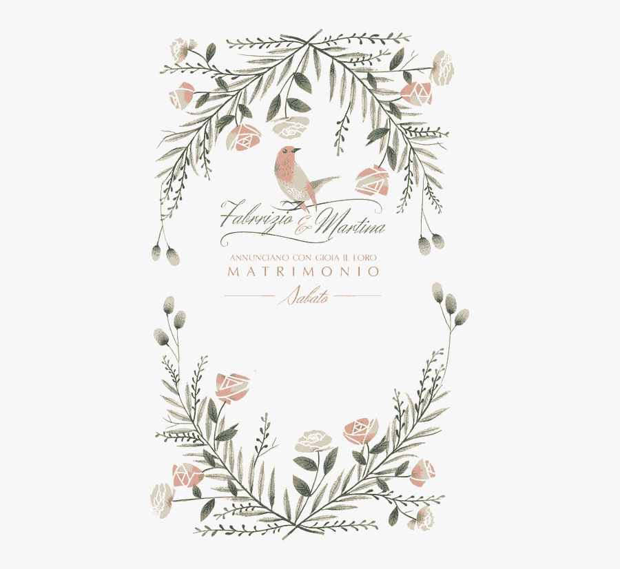 Wedding Cover Illustration Invitations Marriage Invitation - Cover Wedding Png, Transparent Clipart