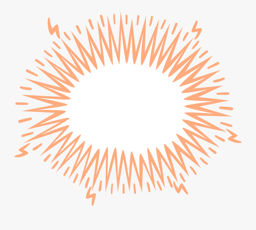 Light Salmon Empty Comic Bubbles Rain Clipart Png Image - Globos Nova Historieta, Transparent Clipart