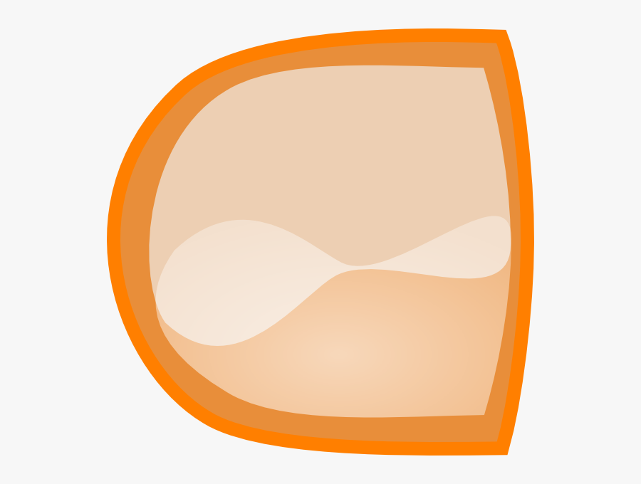 Orange Empty Button Svg Clip Arts, Transparent Clipart