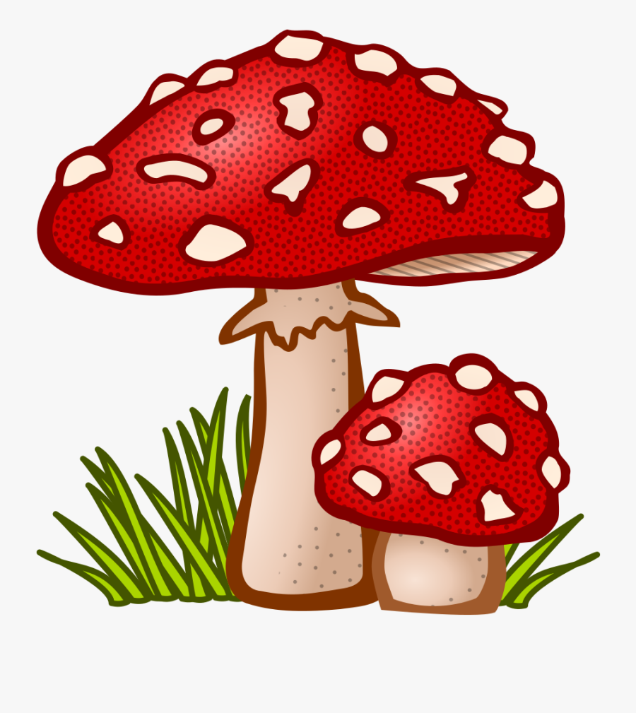 Onlinelabels Clip Art - Mushroom Clipart, Transparent Clipart