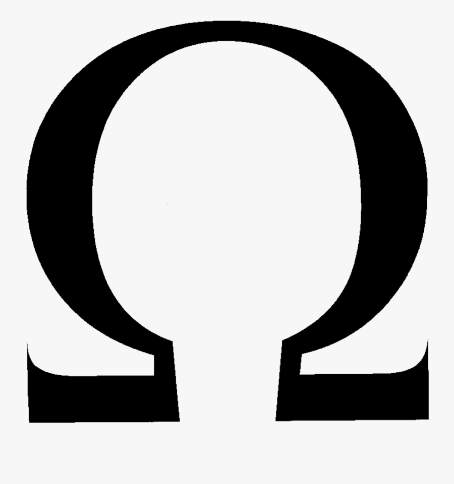 Locked On The West Coast And That Will Certainly Be - Letra Alfa Y Omega, Transparent Clipart