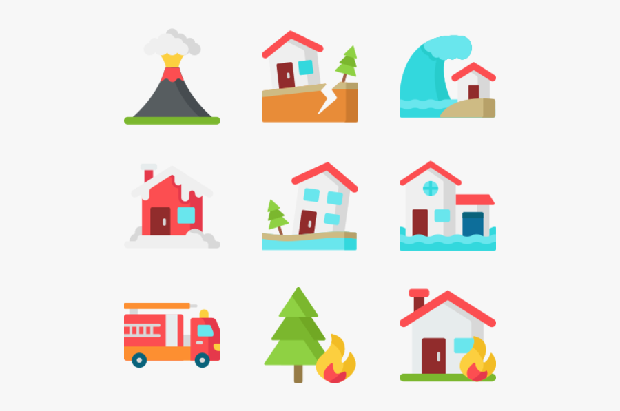 Natural Disaster, Transparent Clipart
