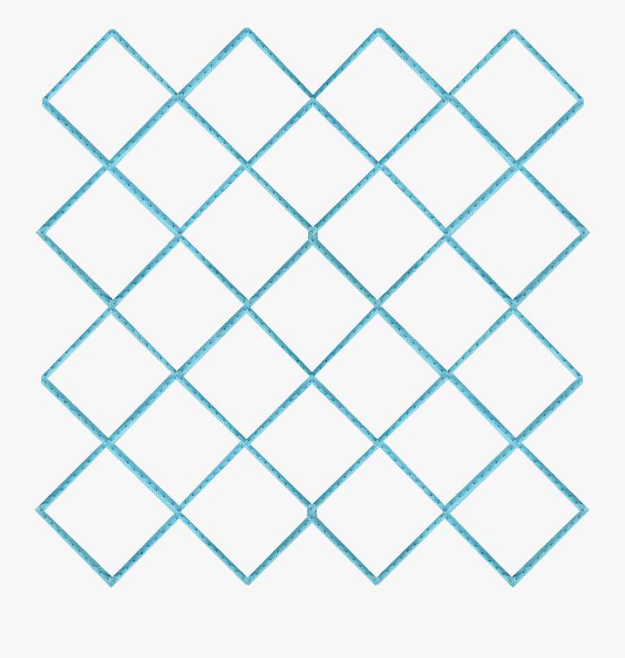 Clip Art Blue Diamond Lattice Subnet - Electric Blue, Transparent Clipart