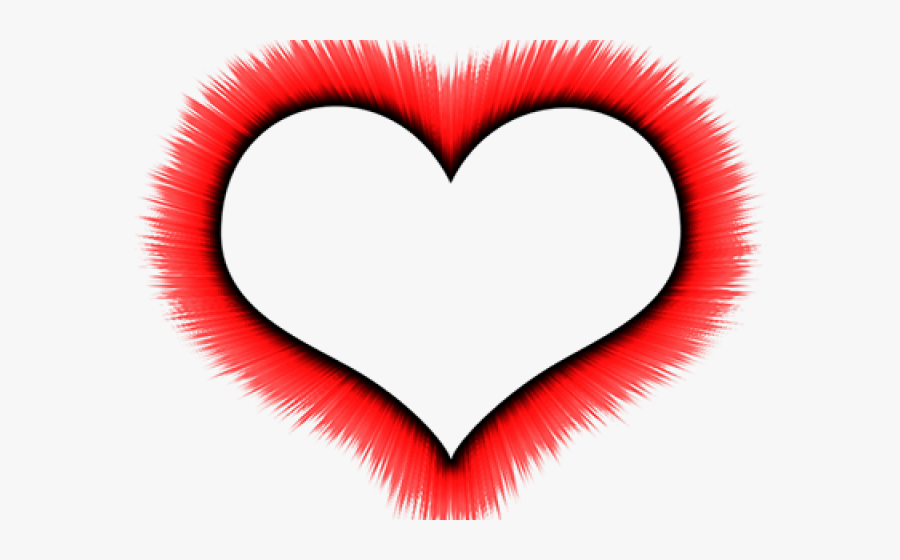 Heart Photo Frame Png, Transparent Clipart