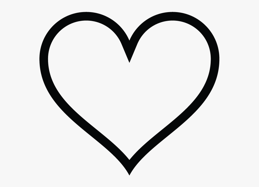 Heart-shaped Clipart Instagram - White Transparent Background Heart Transparent Icon, Transparent Clipart