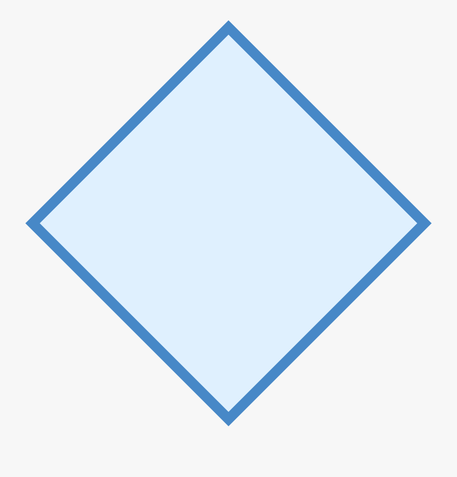 Rhombus1600 - Slope, Transparent Clipart
