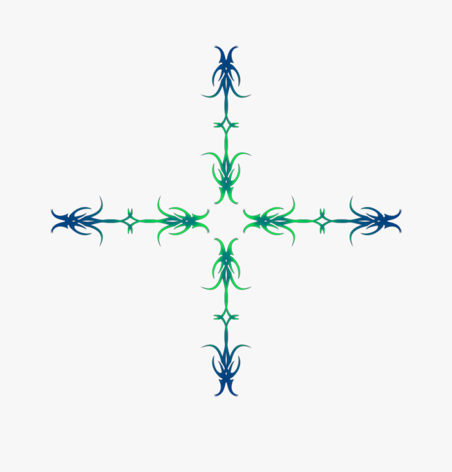Transparent Rhombus Png - Cross, Transparent Clipart