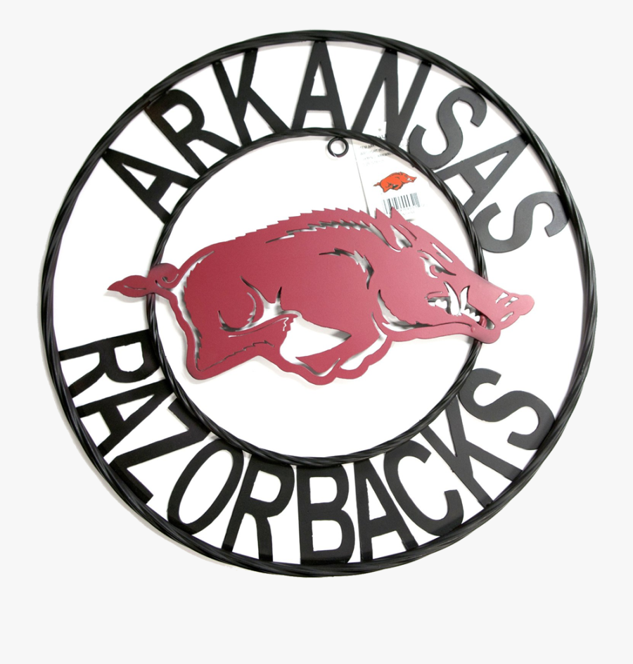 Arkansas Razorbacks Wrought Iron Wall Lrt Arkwri18 - Vor Symbol, Transparent Clipart