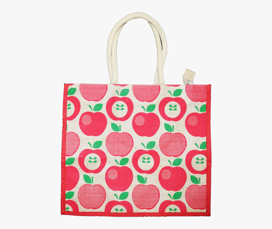 Apple Jute Bag, Transparent Clipart