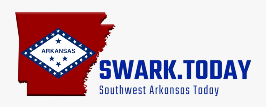 Arkansas State Outline Flag - Arkansas State Map Flag, Transparent Clipart