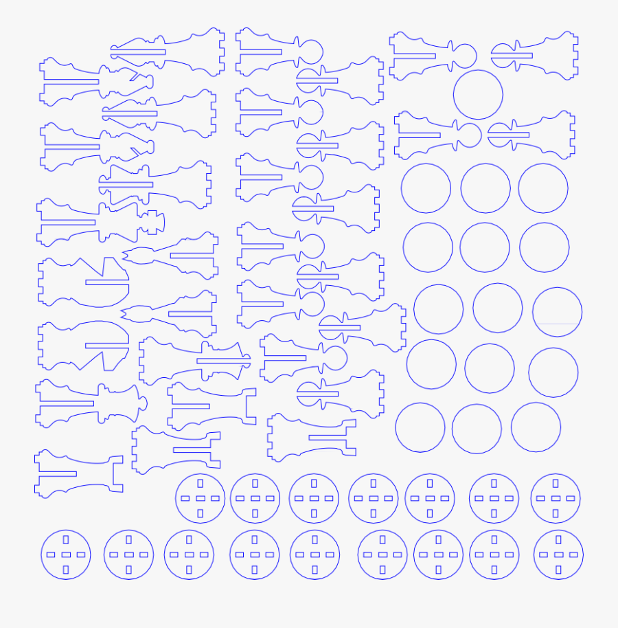 Clip Art Diy Chess Set With - Circle, Transparent Clipart
