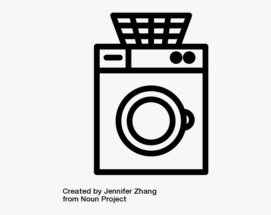 Washing Machine, Transparent Clipart