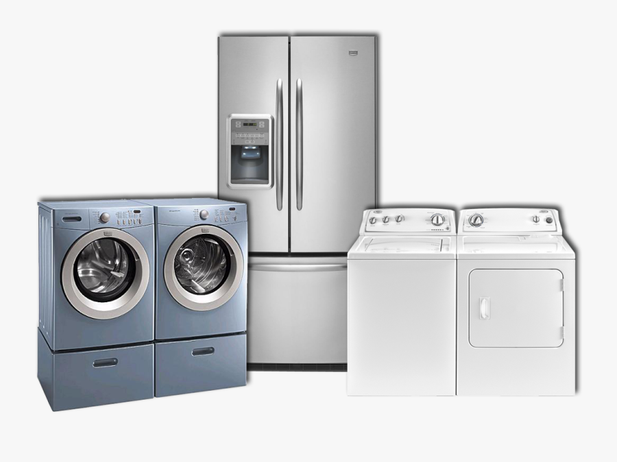 Fridge And Washing Machine Png, Transparent Clipart