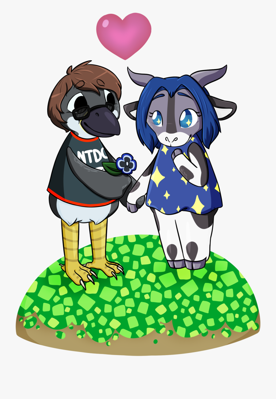 Animal Crossing Valentines By Snafuangel - Cartoon, Transparent Clipart