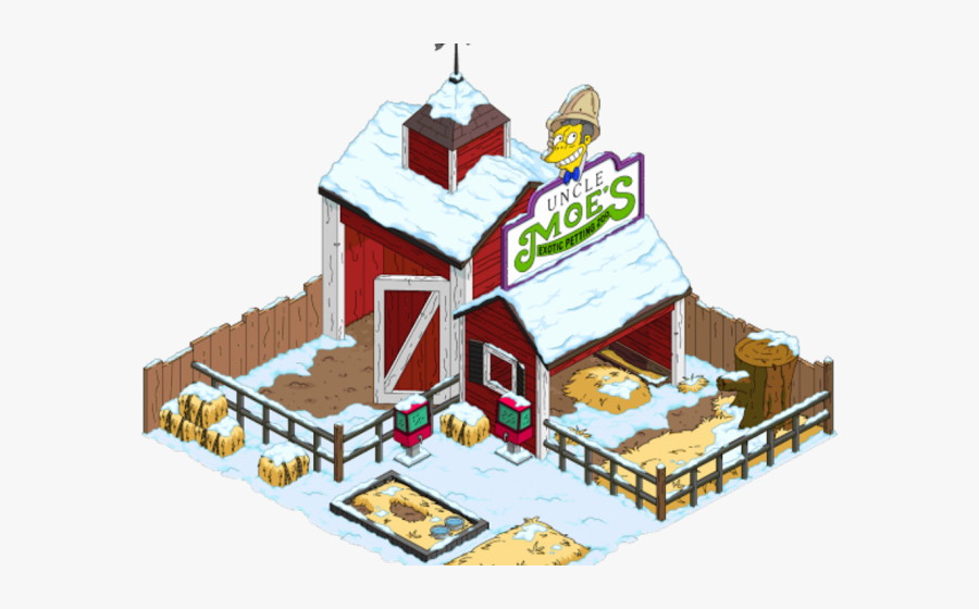 Zoo Clipart House - Simpsons Tapped Out Zoo, Transparent Clipart