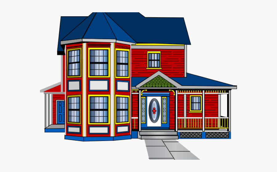 Animated Clipart House - House Clip Art, Transparent Clipart